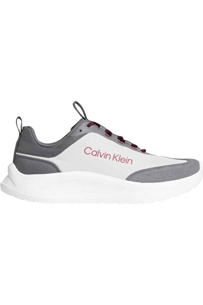 Calvin Klein Pánské tenisky Granite Gray/Rhubarb