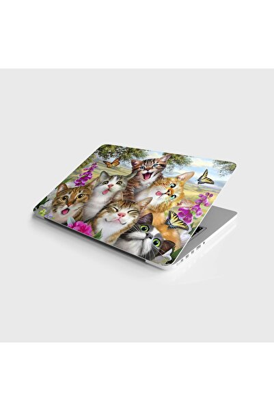 StickerArt Laptop Sticker Notebook Pc Kaplama Etiketi Kedicikler