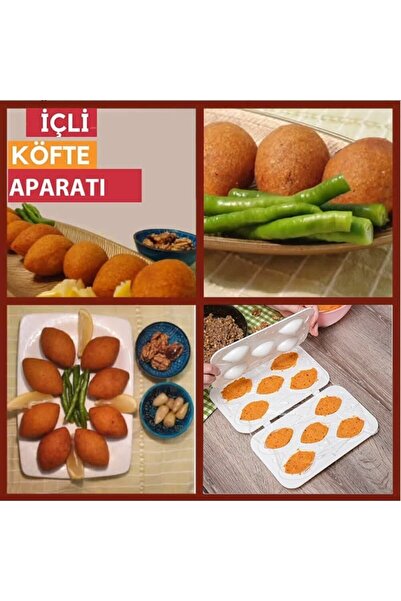 MaviEv قالب فطائر اللحم العملي، أداة صنع فطائر اللحم، مجموعة من 5 قطع