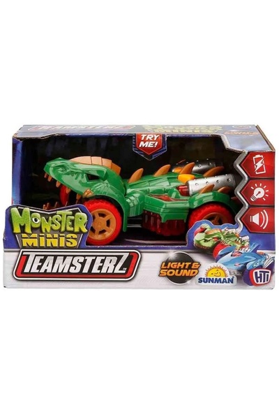 Teamsterz CarMonster Truck with Lights and SoundsGreen