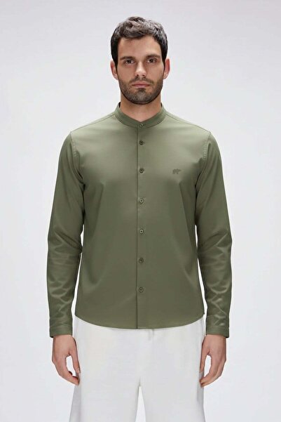 Bad Bear Crude Soluk Yeşil Erkek Gömlek
