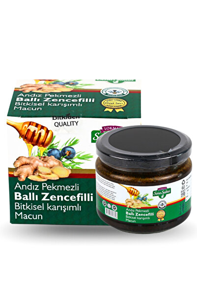 Lokman Sena Sultan Glikozsuz Andız Pekmezli Ballı Zencefilli Bitkisel Karışım...