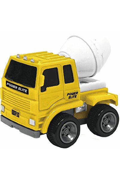 Avaleea Vehicul cu fricțiune 1:43 Betonieră 10 cm Jucărie pentru copii Galben
