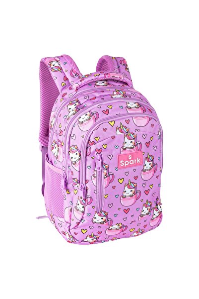 OEM Spark 4-compartment school bagUnicorn ModelMulticolor35 x 25 x 10 cm