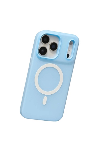 Avaleea Husă de telefon magnetică tip jeleu 2 în 1, compatibilă cu Apple iPho...