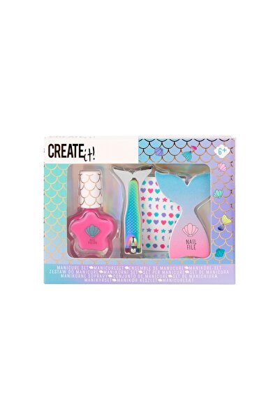 Create It Σετ Μανικιούρ για Παιδιά 3 Τεμάχια Create It! Γοργόνα+6 Χρόνια