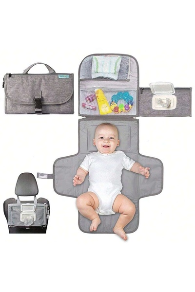 Avaleea Multifunctional diaper changing bagwaterproofwith hangerscompartmenta...