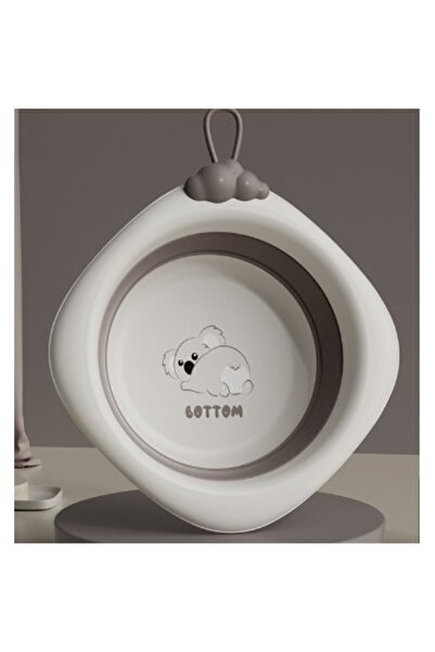 Avaleea Foldable Bathtub for ChildrenBaby BathtubKoala Diamond PatternGray30....