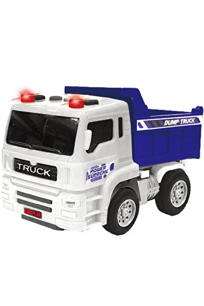 Avaleea Camion basculant cu fricțiune, lumini și sunete, 1:24, 17 cm, Jucărie...