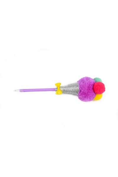 Create It Ice cream shaped fountain penPurple