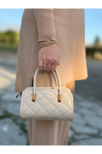 DEV 3 ADAM حقيبة يد وكتف وحقيبة كروس نسائية من فرو المنك الخفيف أنيقة وأنيقة