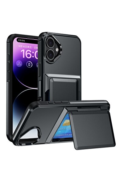 Avaleea Husă de protecție compatibilă cu Apple iPhone 17, cu compartiment pen...