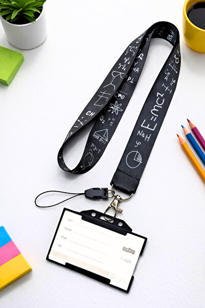 excarpin Θήκη κάρτας προσωπικού με θέμα την επιστήμη - Κορδόνι για κρεμάστρα ...