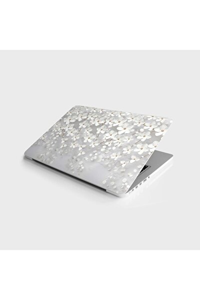 StickerArt Laptop Sticker Bilgisayar Notebook Pc Kaplama Etiketi 3d Beyaz Yap...