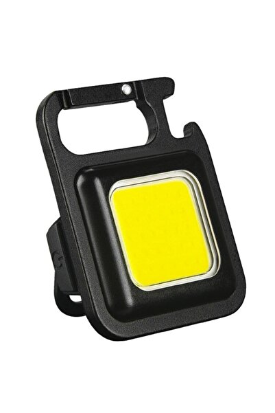 Avaleea Lanterna de buzunar tip breloc, 30 LED-uri, încărcare USB Tip C, pent...