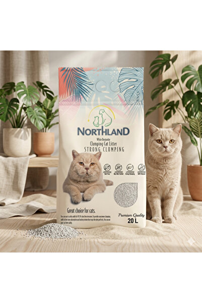 NORTHLAND 20 Lt Naturel Doğal Bentonit Kedi Kumu