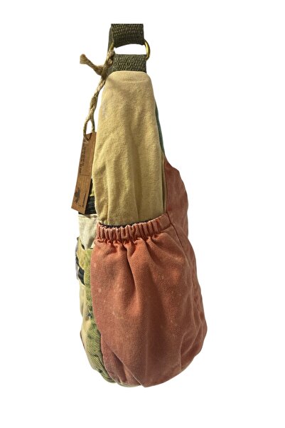 Old Cotton Kaliteli Vintage Eskitme Salaş Günlük Gezi Okul Postacı Çantası 28...