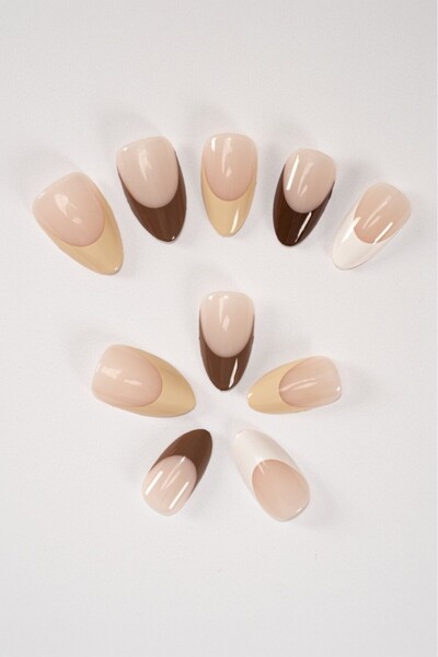 POP Beauty Takma Tırnak Seti & Zararsız yapıştırıcı POPBeauty10124