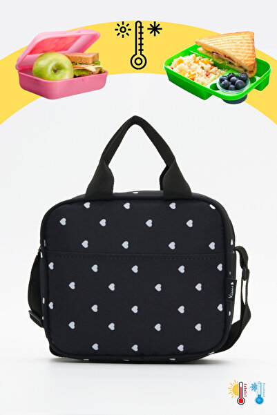 visees Termal Isı Yalıtımlı Su Geçirmez Yemek Taşıma Beslenme Çantası ve Bibe...