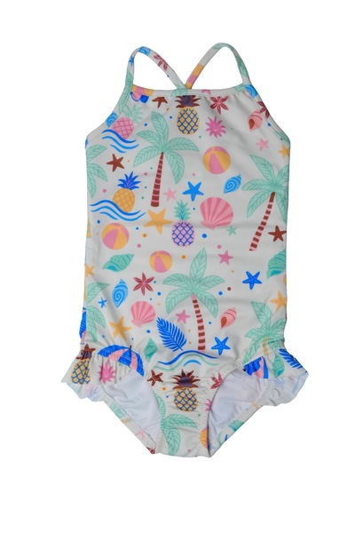 SOLEDA Uv Protection Quick-Drying Baby Girl Swimsuit Beach Fun