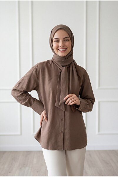 BENAHOLL Πουκάμισο με δεμένες λωρίδες Rozerin - KT2150 Βιζόν