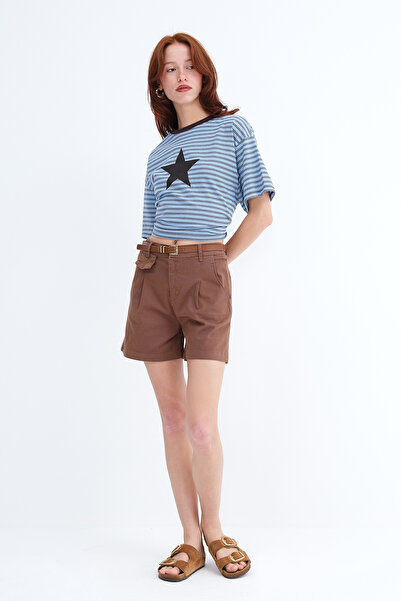 Addax Шорти з кишенями та поясом S5448-U1