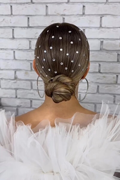 KONSEPTKOZMETİK Saç Pırlantası Kendinden Yapışkanlı Yüz Taşı ,saç Taşı ,vücut...