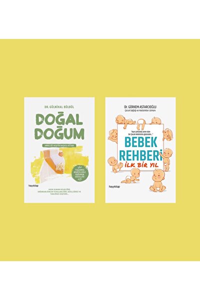 hayykitap 2 Kitap / Doğal Doğum - Bebek Rehberi Ilk Bir Yıl