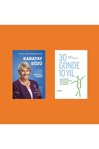 hayykitap 2 Kitap / Karatay Sözü - Canan Karatay / 30 Günde 10 Yıl - Yavuz Yö...