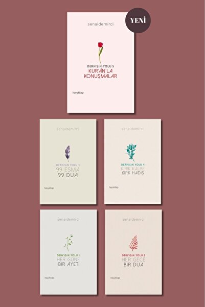 hayykitap Senai Demirci 5 Li Set / DERVİŞİN YOLU 1 - 2 - 3 - 4 - 5
