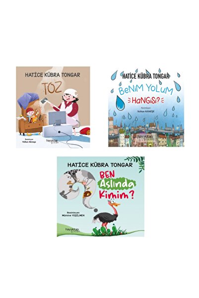 hayykitap Hatice Kübra Tongar 3 lü Set / Ben Aslında Kimim - Benim Yolum Hang...