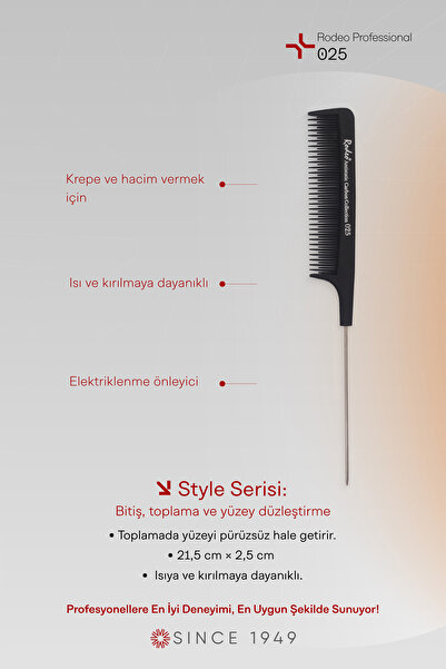 RODEO 025 Pieptene model