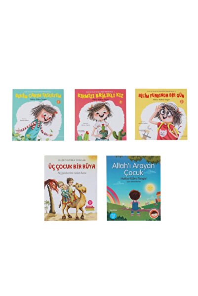 hayykitap Hatice Kübra Tongar 5+ Yaş Manevi Eğitim Seti 5 Kitap -Zuzu Set - A...