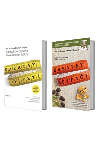 hayykitap Karatay Diyeti + Karatay Mutfağı - Canan Efendigil Karatay 2 Kitap Set