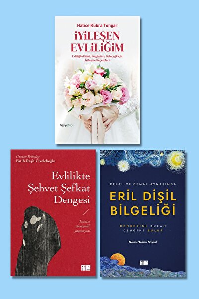 Aile Yayınları Evliliği İyileştiren Kitaplar Seti / İYİLEŞEN EVLİLİĞİM-ERİL D...