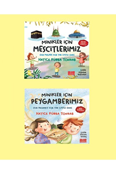 Aile Yayınları Hatice Kübra Toongar 2Lİ Set / MİNİKLER İÇİN PEYGAMBERİMİZ - M...