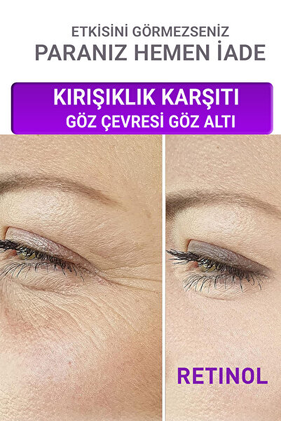 Devida Retinol Göz Çevresi Alın Çizgisi Kırışıklık Karşıtı Serum Xella Series...