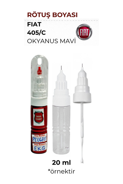 Önder Ticaret Fıat 405C Okyanus Mavi Rötuş Boyası Egea Tipo 500e