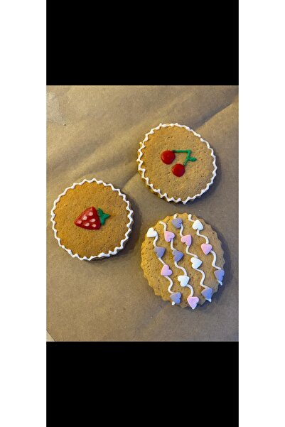 Ravelle مجموعة من 20 قطعة من الكوكيز المصنوعة يدويًا - كوكيز مزخرفة، بتصميم خ...