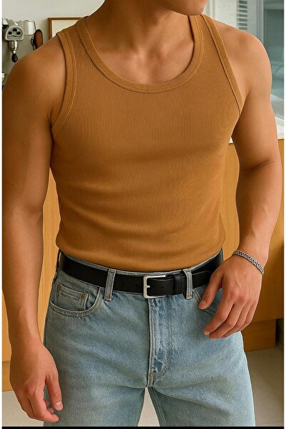 gamaro قميص رياضي ضيق بياقة واسعة للرجال من الليكرا