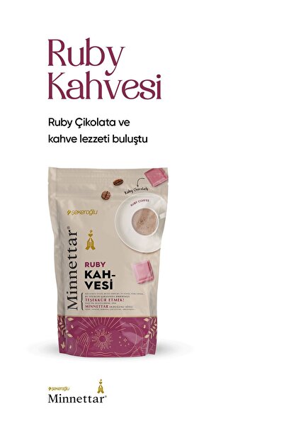 Şekeroğlu Minnettar Ruby Çikolatalı Kahve 165 gr