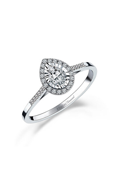 Altınbaş Pırlanta Damla Yüzük