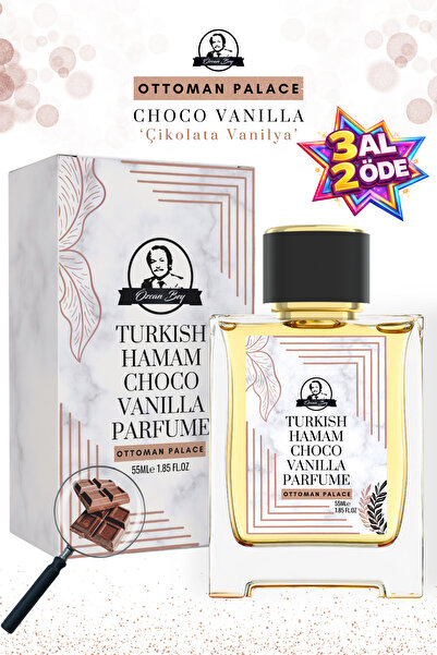Özcan Bey Ottoman Serisi Çikolata Vanilya Kokulu Parfüm Choco Vanilla 55ml
