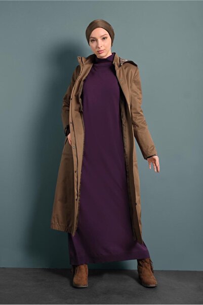 Alvina Sleeves Feather Kit Dress 40013