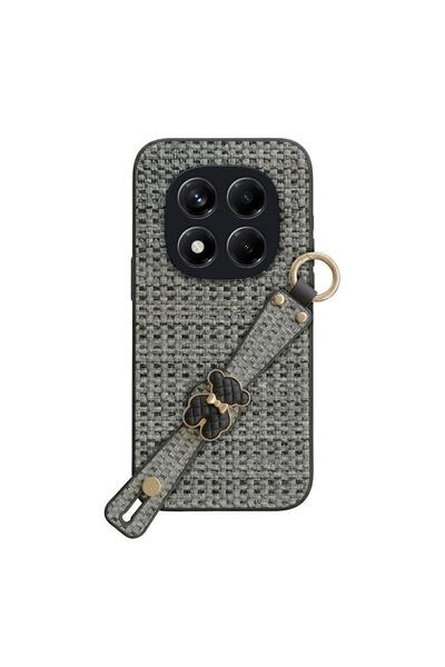 Pro Aksesuar حافظة متوافقة مع هاتف Poco X7، حافظة سيليكون من التويد بتفاصيل د...