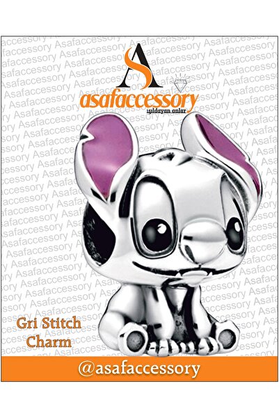 Genel Markalar Stitch charm | gümüş kaplama