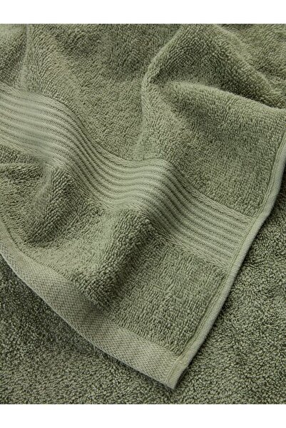 RootRise Karlstad Gold Large Bath Towel Karlstad 100X150 Army Green Kronborg