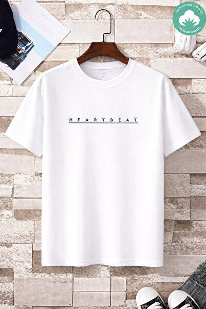 CLASSY.MODA Oversized White Unisex T-Shirt Printed Relaxed Fit Casual Stylish...