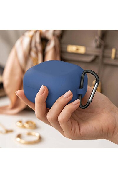 Samsung حافظة CaseOnn Galaxy Buds 4 مع حزام تثبيت من السيليكون غير اللامع بال...