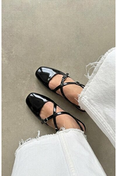 HVZ Exclusive Negru, confortabil, ergonomic, pentru femei balerini talpă moale